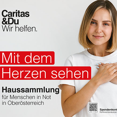 Plakat Haussammlung Caritas