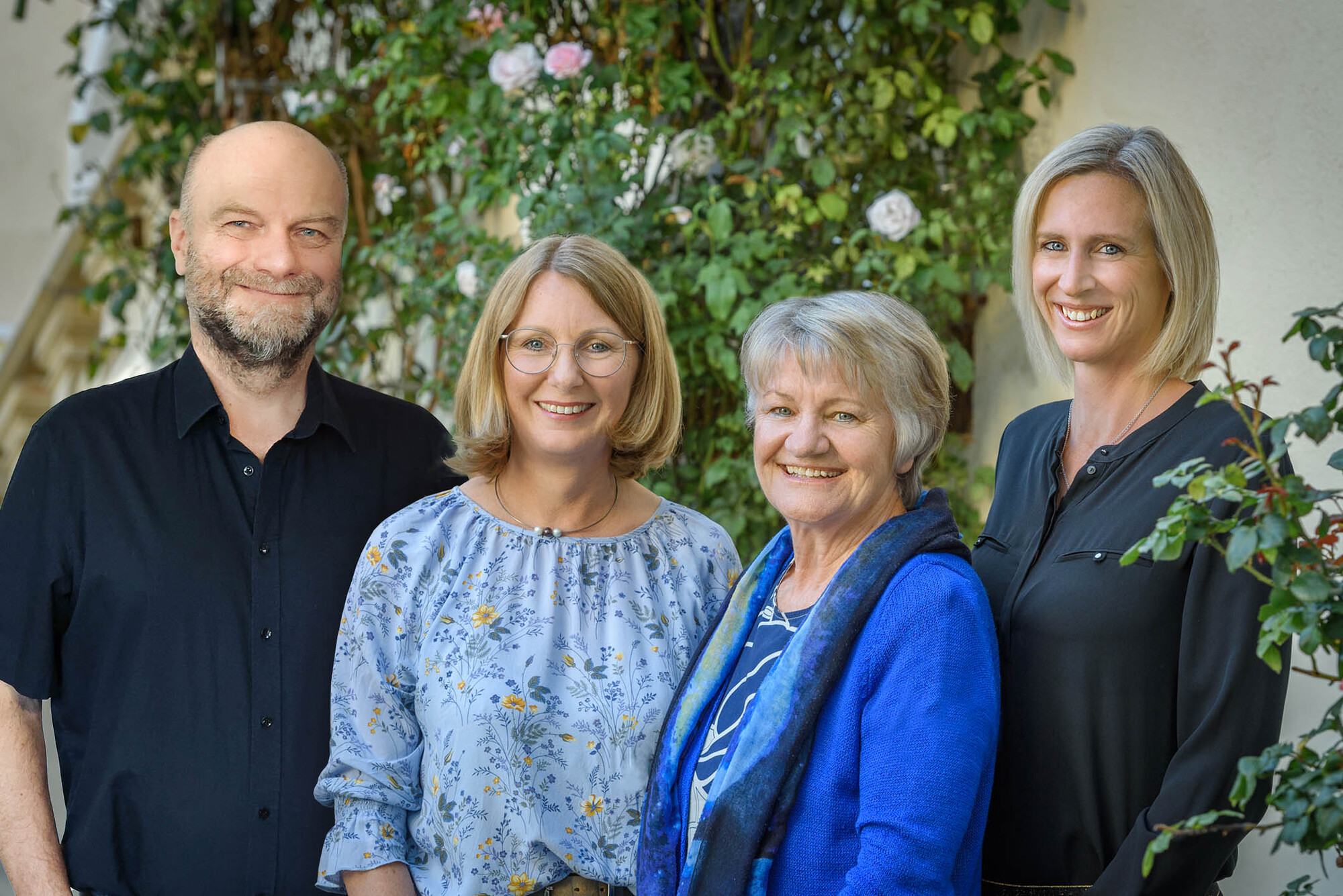 von links nach rechts: Gerhard Mayrhofer, Andrea Reisinger, Angela Parzer, Claudia Moder