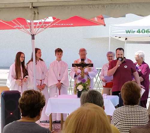 Feldmesse beim Pfarrgemeindefest 2025