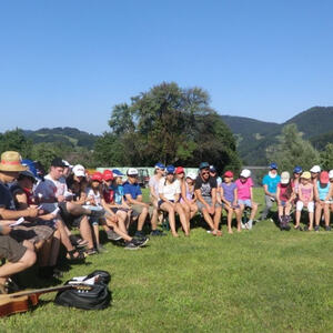 Pfarrhof-Team auf Besuch