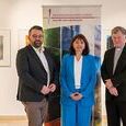 V. l.: Daniel Neuböck, Doris Wierzbicki und Bischof Manfred Scheuer
